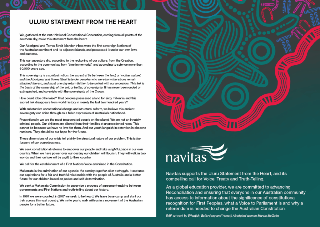 Navitas Uluru statement from the heart