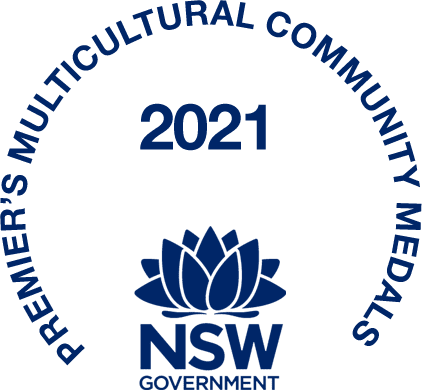 2021 Premiers multicultural medal logo
