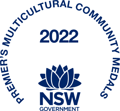 2022 Premiers multicultural medal logo