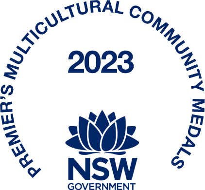2023 Premiers multicultural medal logo