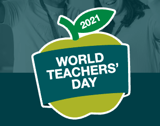 World Teachers Day 2021 logo