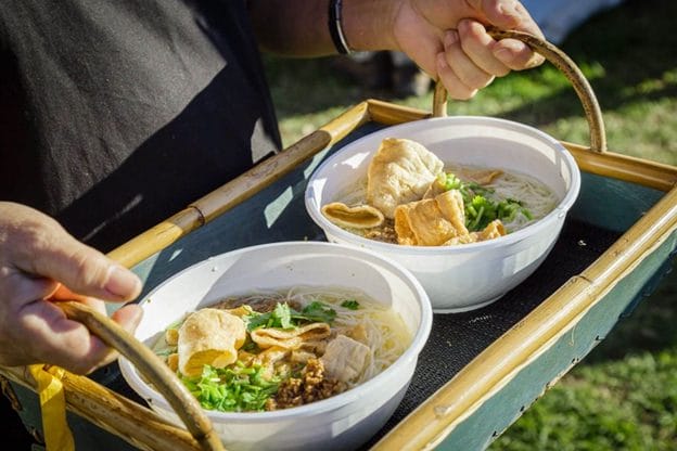 Vesak Day food and cultural exhibitions