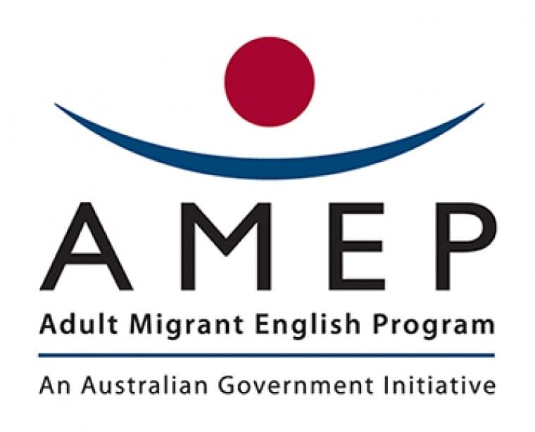 AMEP Adult Migrant English Program Logo